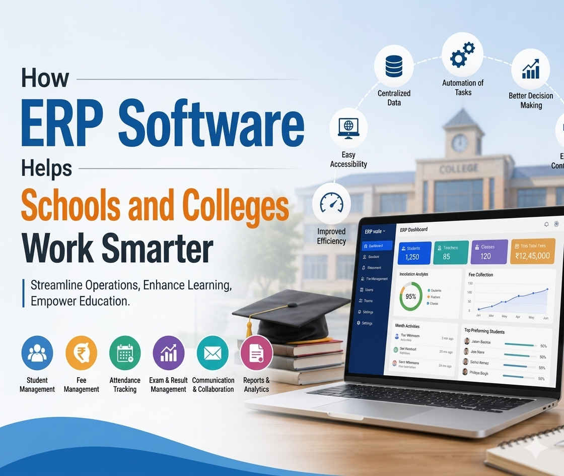 How ERP Software Helps Schools and Colleges Work Smarter